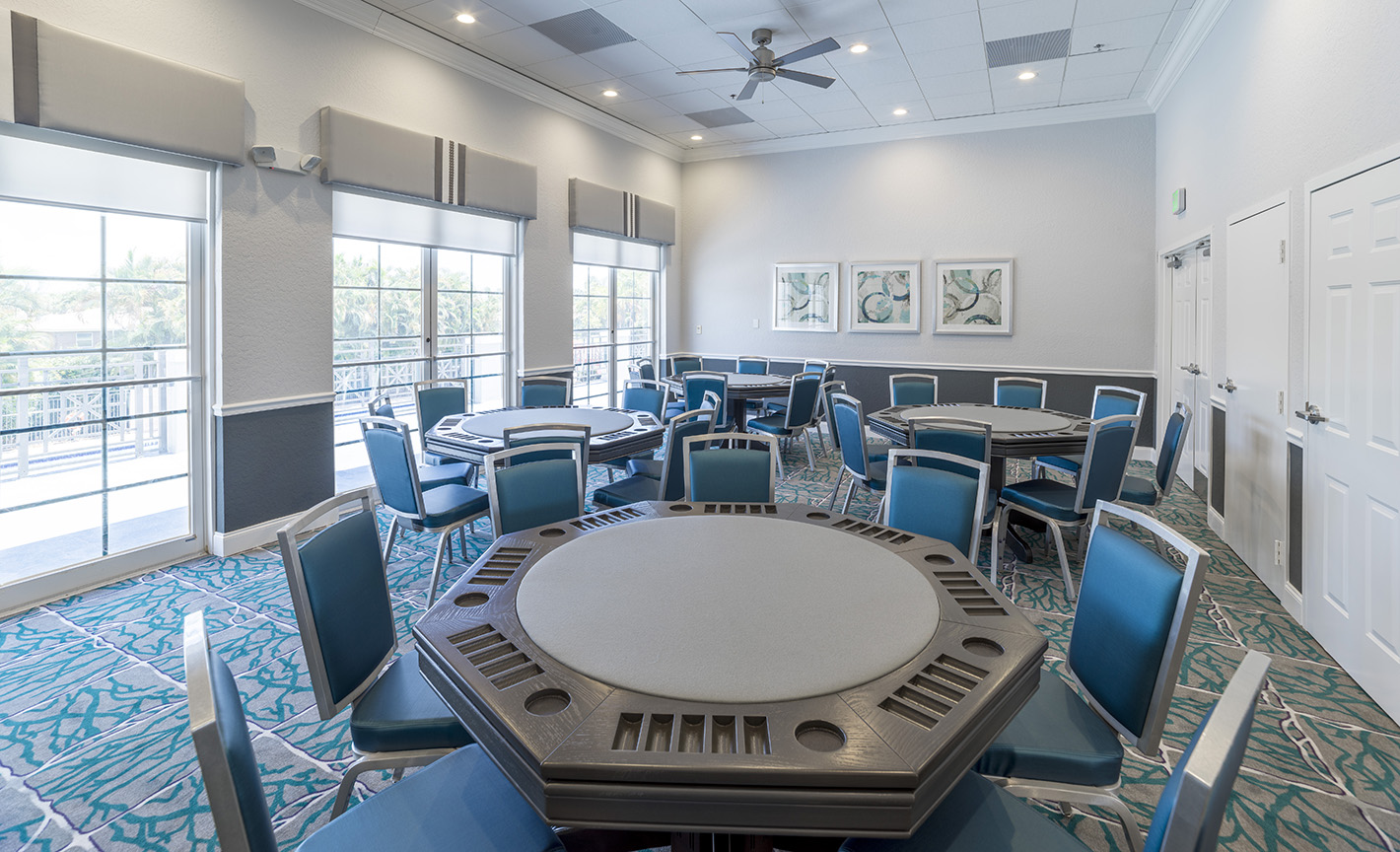 Majestic Isles Clubhouse - Poker Room