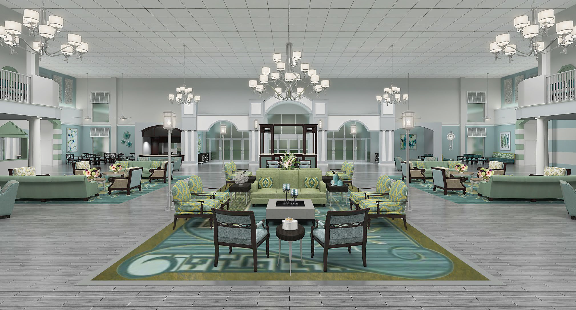 Kings Point Clubhouse - Lobby